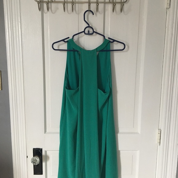 Sea foam green LOFT swing dress - Picture 3 of 3